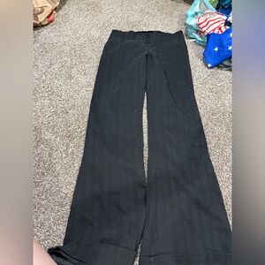 Chic Black Wide Leg Women's Pants